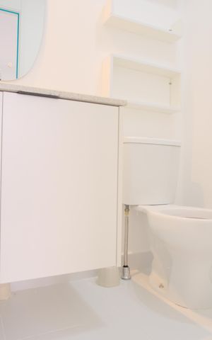 Apartamento à venda com 27m², 1 quarto e sem vagaBanheiro da Suíte