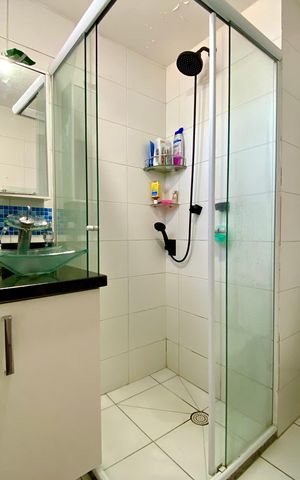 Apartamento para alugar com 57m², 3 quartos e 1 vaga Apartamento para alugar com 57m², 3 quartos e 1 vagaBanheiro 2