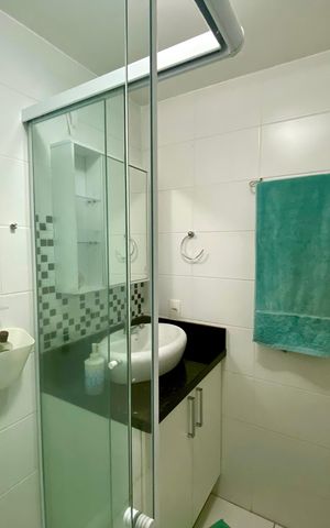 Apartamento para alugar com 57m², 3 quartos e 1 vaga Apartamento para alugar com 57m², 3 quartos e 1 vagaBanheiro 1