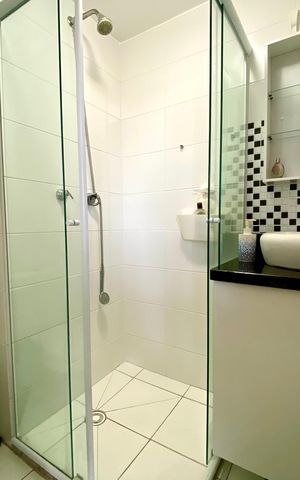 Apartamento para alugar com 57m², 3 quartos e 1 vaga Apartamento para alugar com 57m², 3 quartos e 1 vagaBanheiro 1