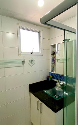 Apartamento para alugar com 57m², 3 quartos e 1 vaga Apartamento para alugar com 57m², 3 quartos e 1 vagaBanheiro 2