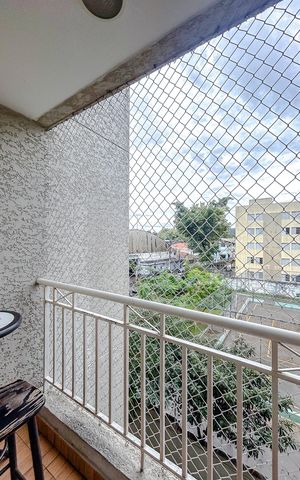 Apartamento à venda com 50m², 2 quartos e 1 vagaVaranda
