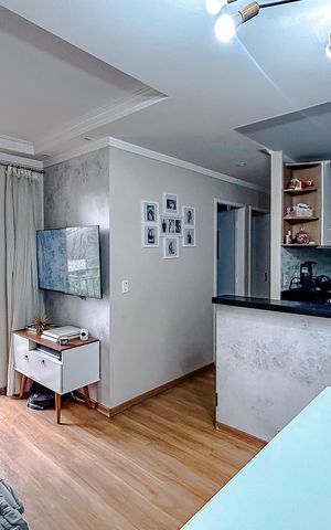 Apartamento à venda com 50m², 2 quartos e 1 vagaSala