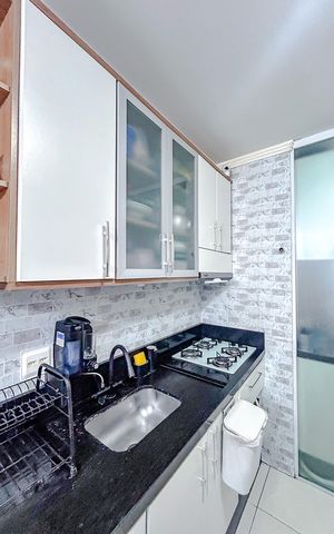 Apartamento à venda com 50m², 2 quartos e 1 vagaCozinha