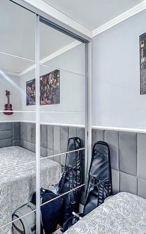 Apartamento à venda com 50m², 2 quartos e 1 vagaQuarto 2
