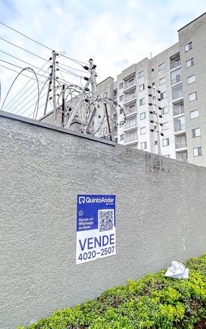 Apartamento à venda com 50m², 2 quartos e 1 vagaFachada com PLaquinha