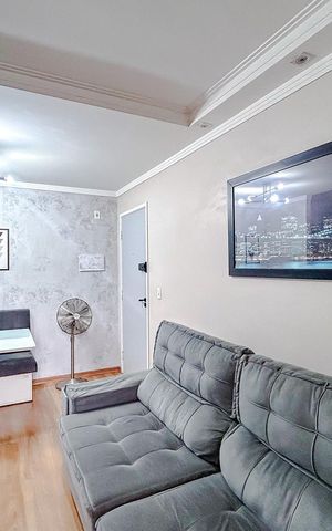 Apartamento à venda com 50m², 2 quartos e 1 vagaSala