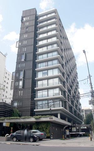 Apartamento para alugar com 61m², 1 quarto e sem vagaFachada