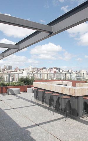 Apartamento para alugar com 61m², 1 quarto e sem vagaÁrea Comum - Rooftop