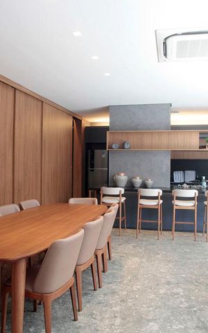 Apartamento para alugar com 61m², 1 quarto e sem vagaÁrea Comum - Espaço Gourmet