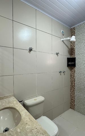 Casa para alugar com 50m², 1 quarto e sem vaga Casa para alugar com 50m², 1 quarto e sem vagaBanheiro