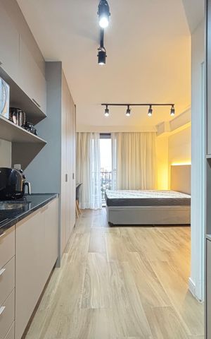 Studio à venda com 25m², 1 quarto e sem vaga