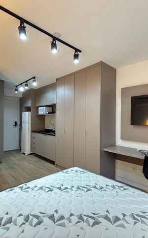 Studio à venda com 25m², 1 quarto e sem vaga Studio à venda com 25m², 1 quarto e sem vagaStudio