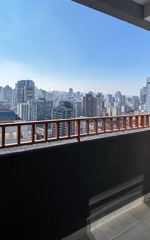 Studio à venda com 26m², 1 quarto e sem vaga Studio à venda com 26m², 1 quarto e sem vagaVaranda do Studio