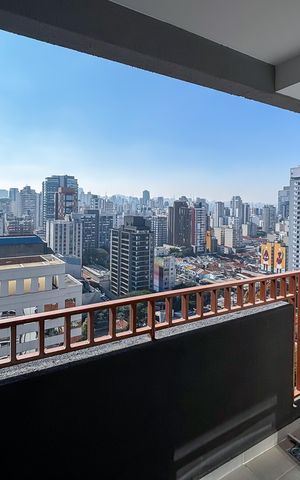 Studio à venda com 26m², 1 quarto e sem vaga Studio à venda com 26m², 1 quarto e sem vagaVaranda do Studio