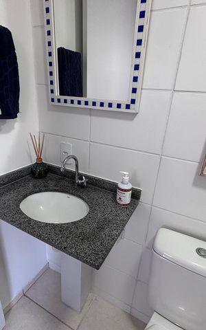 Apartamento à venda com 48m², 2 quartos e 1 vaga Apartamento à venda com 48m², 2 quartos e 1 vagaBanheiro
