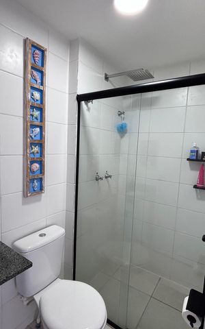 Apartamento à venda com 48m², 2 quartos e 1 vaga Apartamento à venda com 48m², 2 quartos e 1 vagaBanheiro