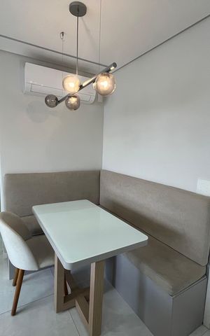 Apartamento à venda com 55m², 2 quartos e 1 vaga Apartamento à venda com 55m², 2 quartos e 1 vagaSala de jantar