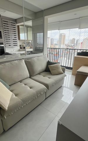 Apartamento à venda com 55m², 2 quartos e 1 vaga Apartamento à venda com 55m², 2 quartos e 1 vagaSala