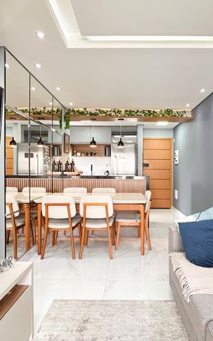 Apartamento à venda com 52m², 2 quartos e 1 vagaSala