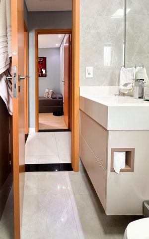 Apartamento à venda com 52m², 2 quartos e 1 vagaBanheiro Social