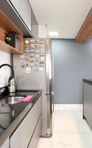 Apartamento à venda com 52m², 2 quartos e 1 vagaCozinha