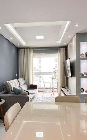 Apartamento à venda com 52m², 2 quartos e 1 vagaSala