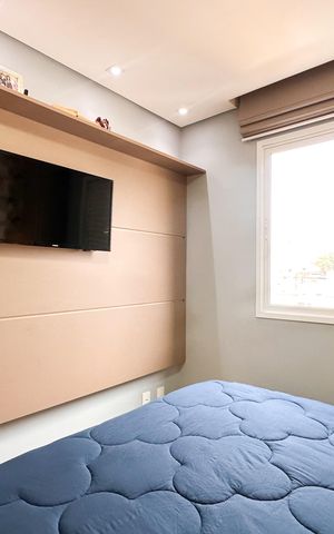 Apartamento à venda com 52m², 2 quartos e 1 vagaQuarto 1