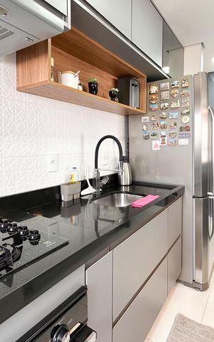 Apartamento à venda com 52m², 2 quartos e 1 vagaCozinha