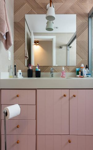 Apartamento à venda com 115m², 3 quartos e 1 vagaBanheiro da Suíte