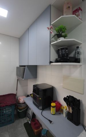 Apartamento para alugar com 45m², 2 quartos e 1 vagaCozinha e Área de Serviço