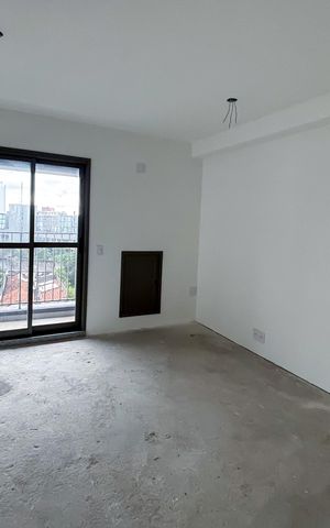 Studio à venda com 26m², 1 quarto e sem vaga