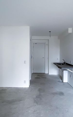 Studio à venda com 26m², 1 quarto e sem vaga
