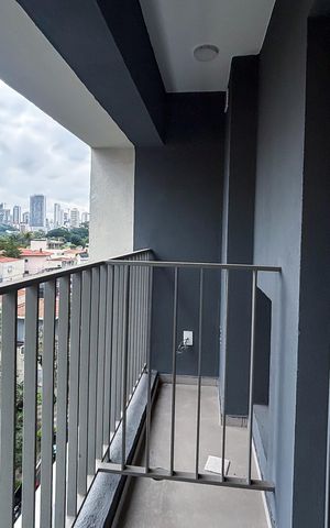 Studio à venda com 26m², 1 quarto e sem vaga