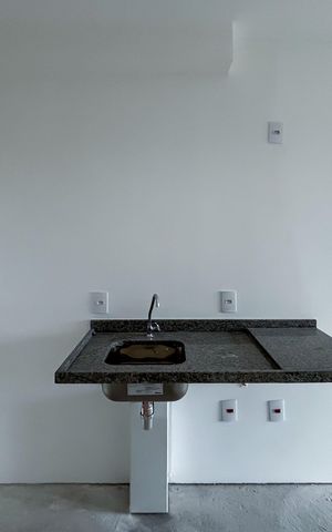 Studio à venda com 26m², 1 quarto e sem vaga