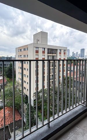 Studio à venda com 26m², 1 quarto e sem vaga