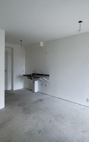 Studio à venda com 26m², 1 quarto e sem vaga