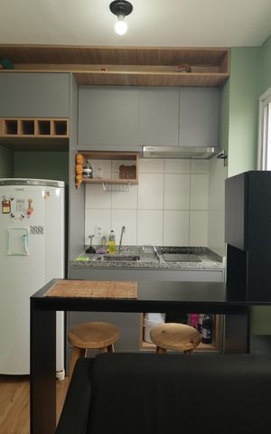 Apartamento à venda com 24m², 1 quarto e sem vagaSala