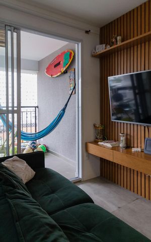 Apartamento para alugar com 54m², 2 quartos e 1 vaga Apartamento para alugar com 54m², 2 quartos e 1 vagaSala
