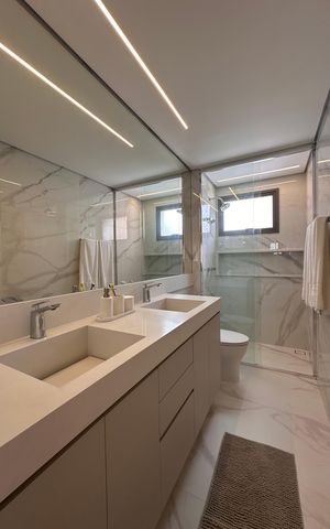 Apartamento à venda com 153m², 3 quartos e 3 vagas Apartamento à venda com 153m², 3 quartos e 3 vagasBanheiro