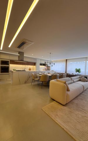 Apartamento à venda com 153m², 3 quartos e 3 vagas Apartamento à venda com 153m², 3 quartos e 3 vagasSala