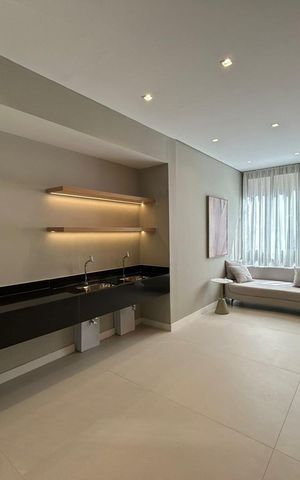 Studio à venda com 26m², 1 quarto e sem vaga