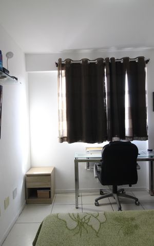 Apartamento à venda com 90m², 3 quartos e 2 vagasQuarto 2