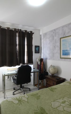 Apartamento à venda com 90m², 3 quartos e 2 vagasQuarto 2