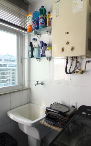Apartamento à venda com 90m², 3 quartos e 2 vagasÁrea de Serviço