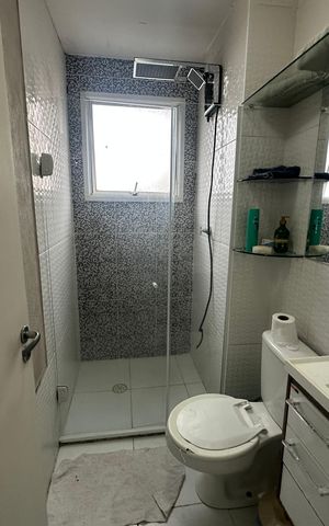 Apartamento à venda com 51m², 2 quartos e 1 vaga Apartamento à venda com 51m², 2 quartos e 1 vagaBanheiro