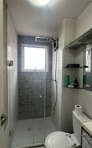 Apartamento à venda com 51m², 2 quartos e 1 vaga Apartamento à venda com 51m², 2 quartos e 1 vagaBanheiro