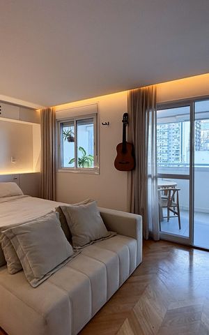 Apartamento à venda com 38m², 1 quarto e 1 vaga