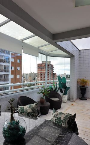 Apartamento à venda com 200m², 3 quartos e 2 vagasEspaço Gourmet Cobertura 