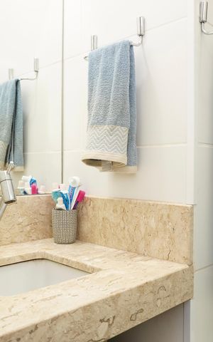 Apartamento à venda com 100m², 3 quartos e 1 vaga Apartamento à venda com 100m², 3 quartos e 1 vagaBanheiro Social